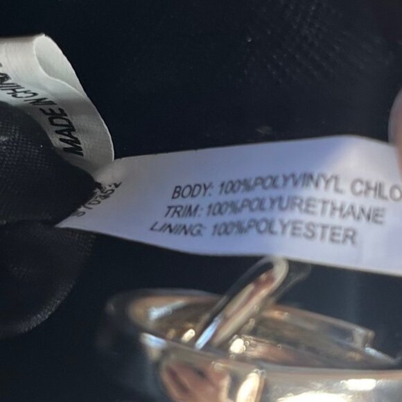 New York & Company Satchel Handbag Purse Adjustable Shoulder Strap Black - Picture 8 of 8